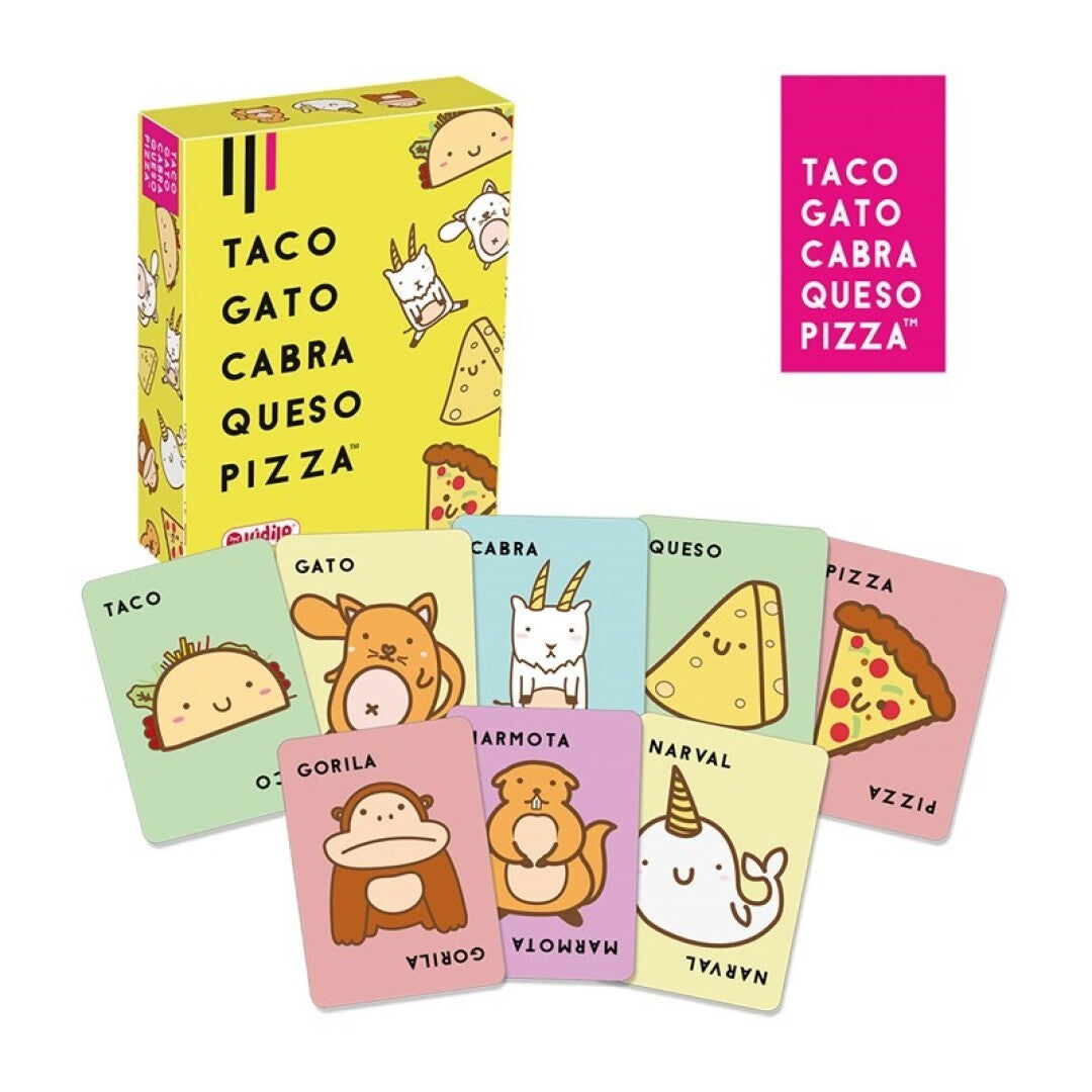 Jugamos a... Taco Gato Cabra Queso Pizza