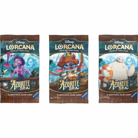 Disney Lorcana: Azurite Sea Card Booster - Sobres de Ampliación [PREVENTA]