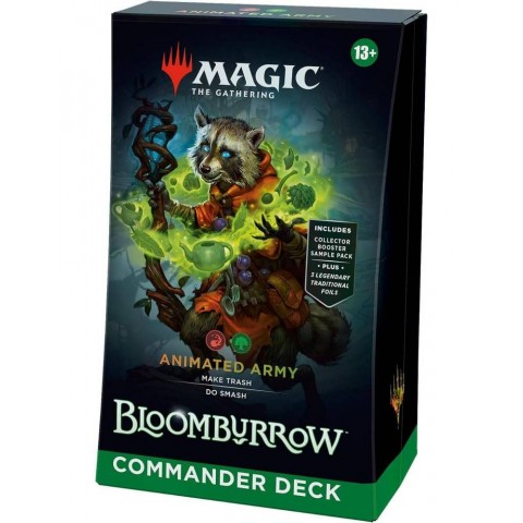 Magic The Gathering: Mazo de Commander Bloomburrow - Animated Army (Inglés)