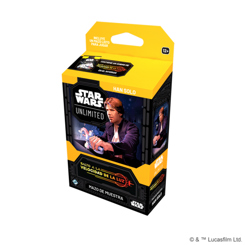 Star Wars Unlimited: Salto a la velocidad de la luz - Mazo Han Solo (Preventa 14/03/2025)