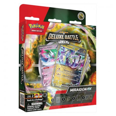 Pokémon JCC - Baraja de combate Deluxe Miraidon EX