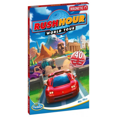 Rush Hour World Tour: Magnetic Travel Puzzle