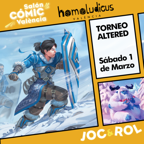 Altered -Torneo Salón del Cómic de Valencia 2025 - ENTRADA INCLUIDA