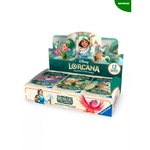 Disney Lorcana Archazia’s Island Inglés booster box (Preventa)