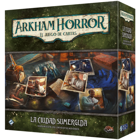 Arkham Horror LCG: La Ciudad Sumergida Expasión Investigadores