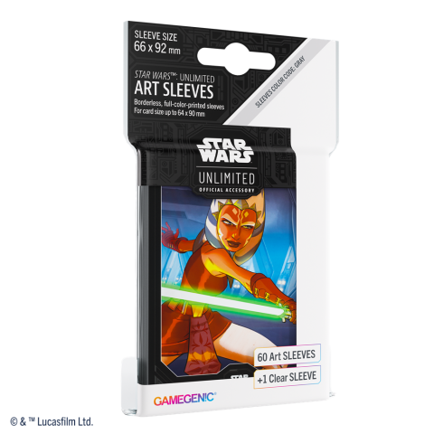 Star Wars: Unlimited Art Sleeves Ahsoka Tano [PREVENTA]