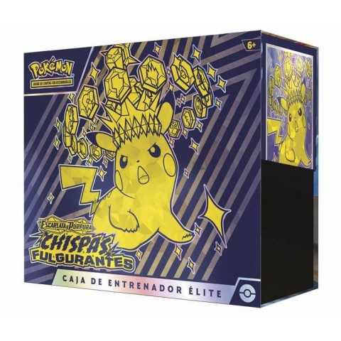 Caja de Entrenador Elite SV08 Chispas Fulgurantes Español - Pokemon TCG