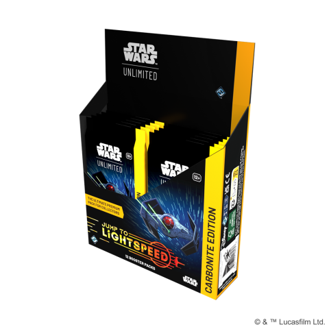 Star Wars Unlimited: Jump to Lightspeed Carbonite Boosters (12)  (Preventa 14/03/2025)