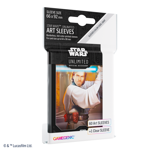 Star Wars: Unlimited Art Sleeves Obi-Wan Kenobi [PREVENTA]