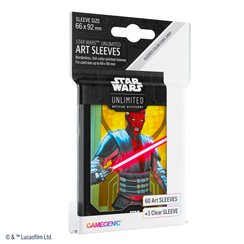 Star Wars: Unlimited Art Sleeves Darth Maul [PREVENTA]