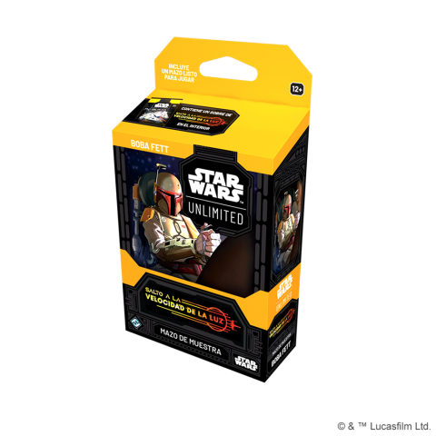 Star Wars Unlimited: Salto a la velocidad de la luz - Mazo Boba Fett ( (Preventa 14/03/2025))