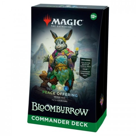 Magic The Gathering: Mazo de Commander Bloomburrow - Peace Offering (Inglés)