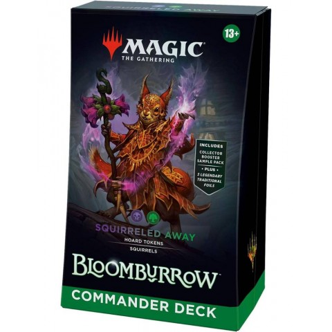 Magic The Gathering: Mazo de Commander Bloomburrow - Squirreled Away (Inglés)