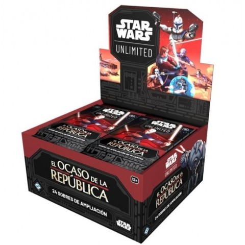 Star Wars Unlimited: El Ocaso de la República Caja de Sobres (24) [PREVENTA]