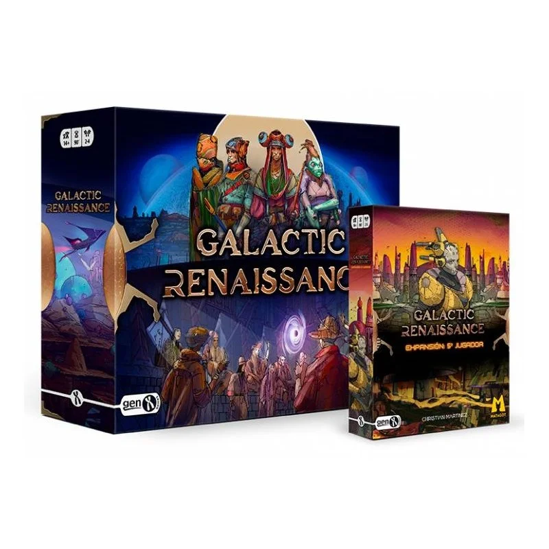 Pack Galactic Renaissance (Juego Base + Expansión 5º Jugador)