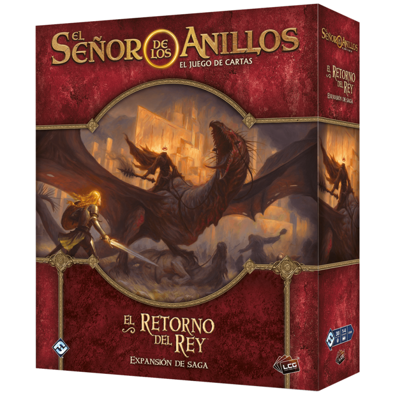 El Señor de los Anillos LCG: El Retorno del Rey Expansión de Saga