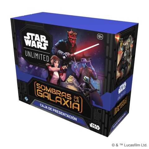 Star Wars Unlimited: Sombras de la Galaxia - Caja de presentación [Preventa]