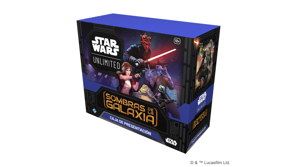 Star Wars Unlimited: Sombras de la Galaxia - Caja de presentación [Preventa]