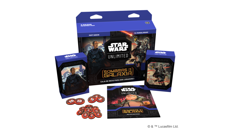 Star Wars Unlimited: Sombras de la Galaxia - Caja de Inicio