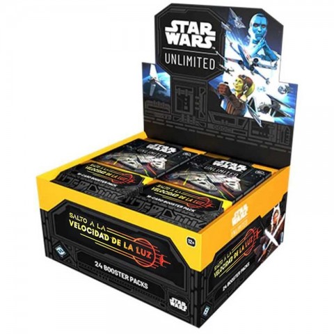 Star Wars Unlimited: Salto a la velocidad de la luz caja de sobres (Preventa 14/03/2025)