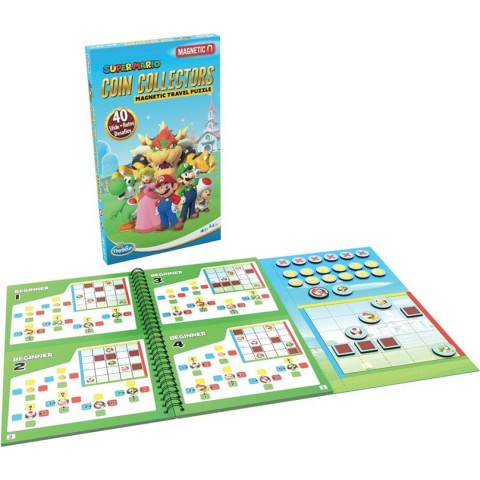 Super Mario Coin Collector: Magnetic Travel Puzzle