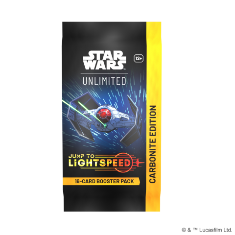 Star Wars Unlimited: Jump to Lightspeed Carbonite Booster individual  (Preventa 14/03/2025)