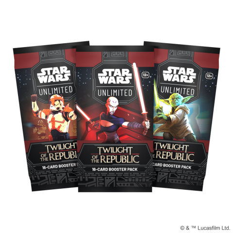 Star Wars Unlimited: Twilight of the Republic Booster (Inglés)