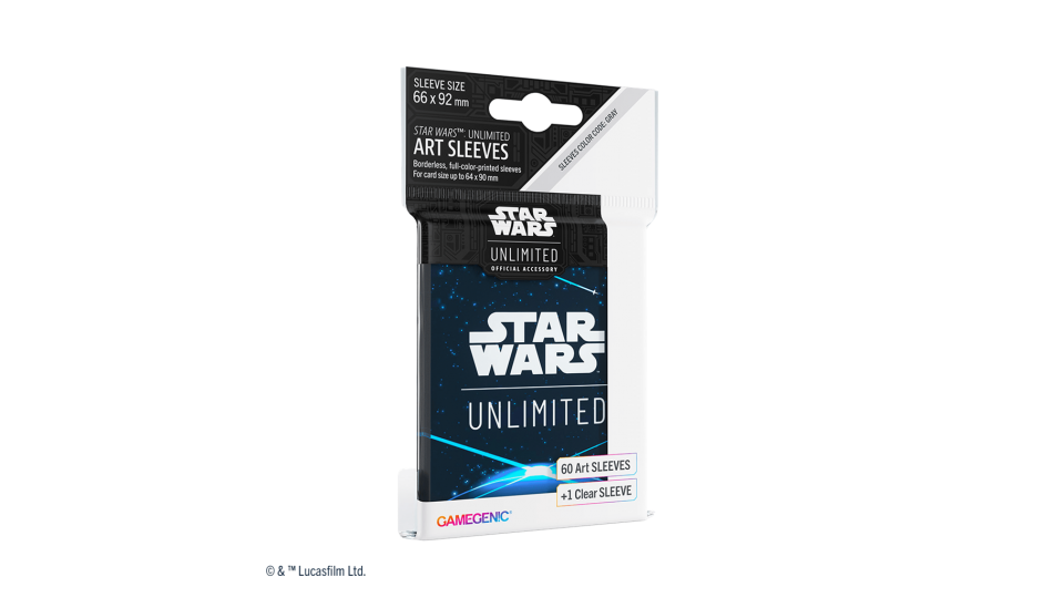 Star Wars Unlimited: Art Sleeves Space Blue